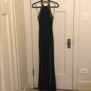 Black formal dress